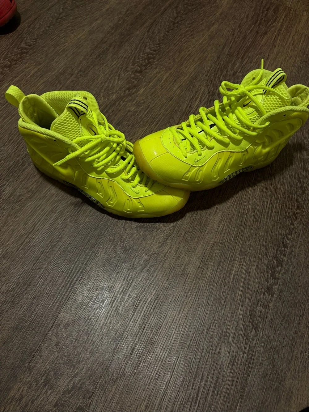 Jordan Men's Neon Yellow High-Top Sneakers